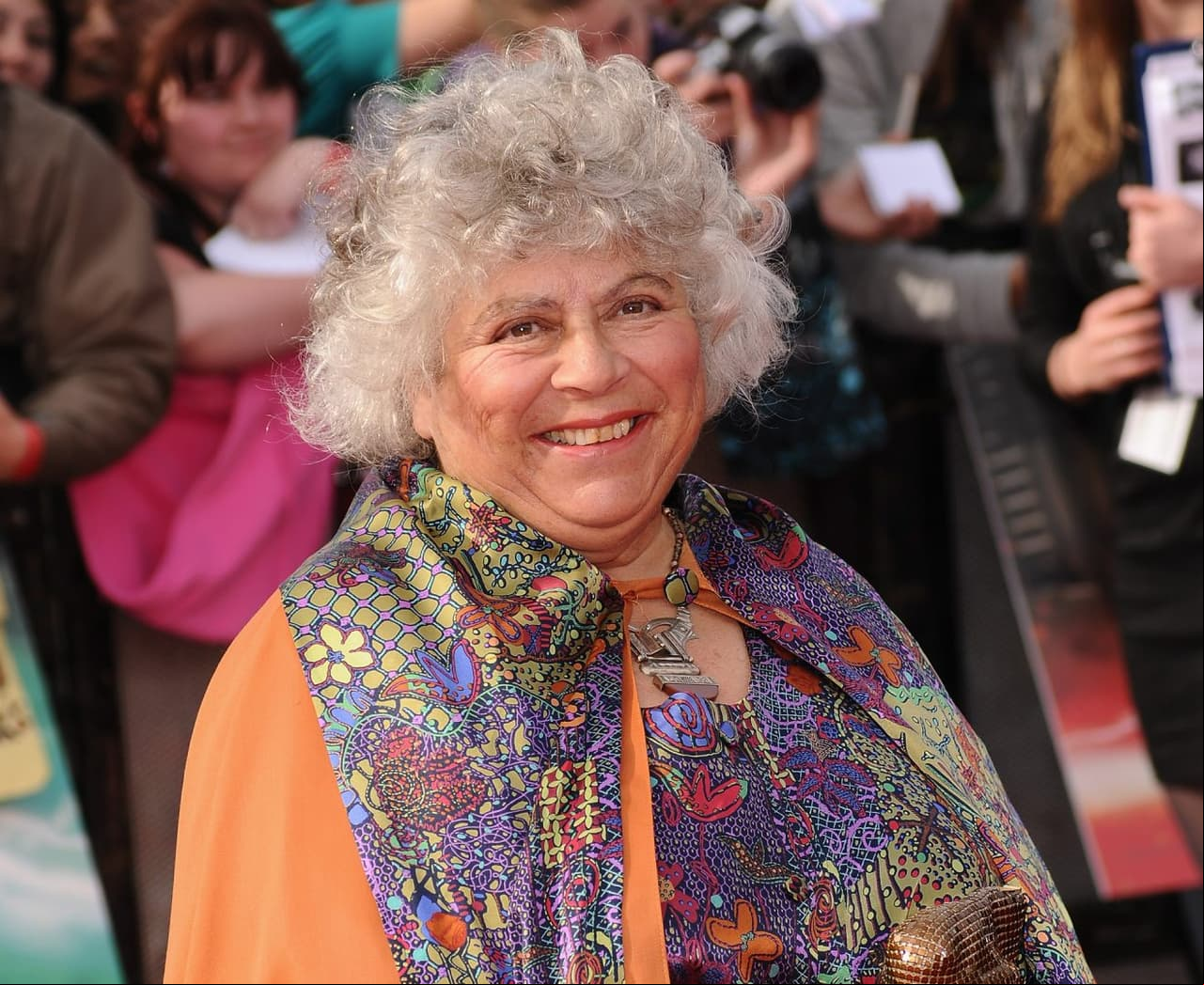 Miriam Margolyes.