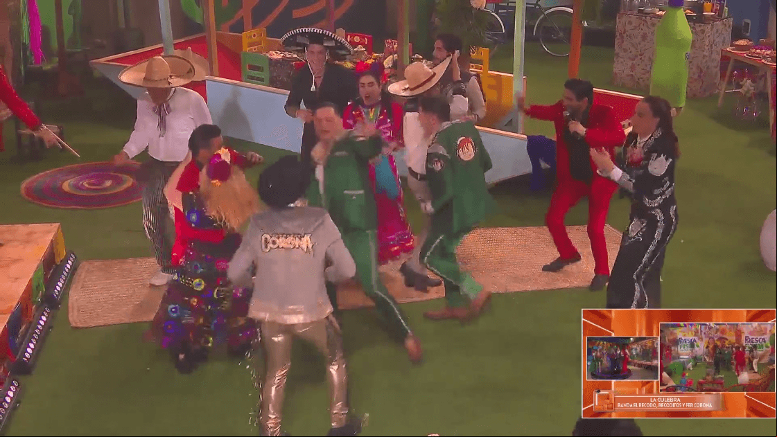 El Recodo pone a bailar La Casa de los Famosos México