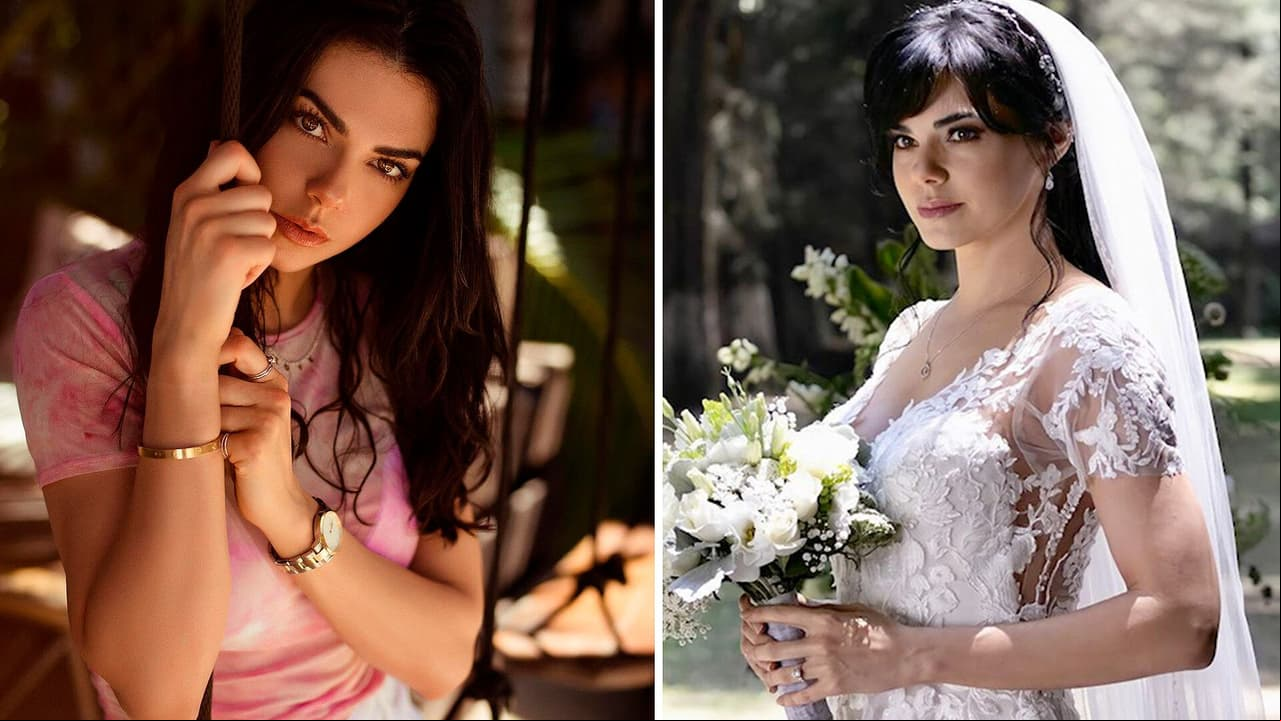 Livia Brito desata locura al aparecer vestida de novia