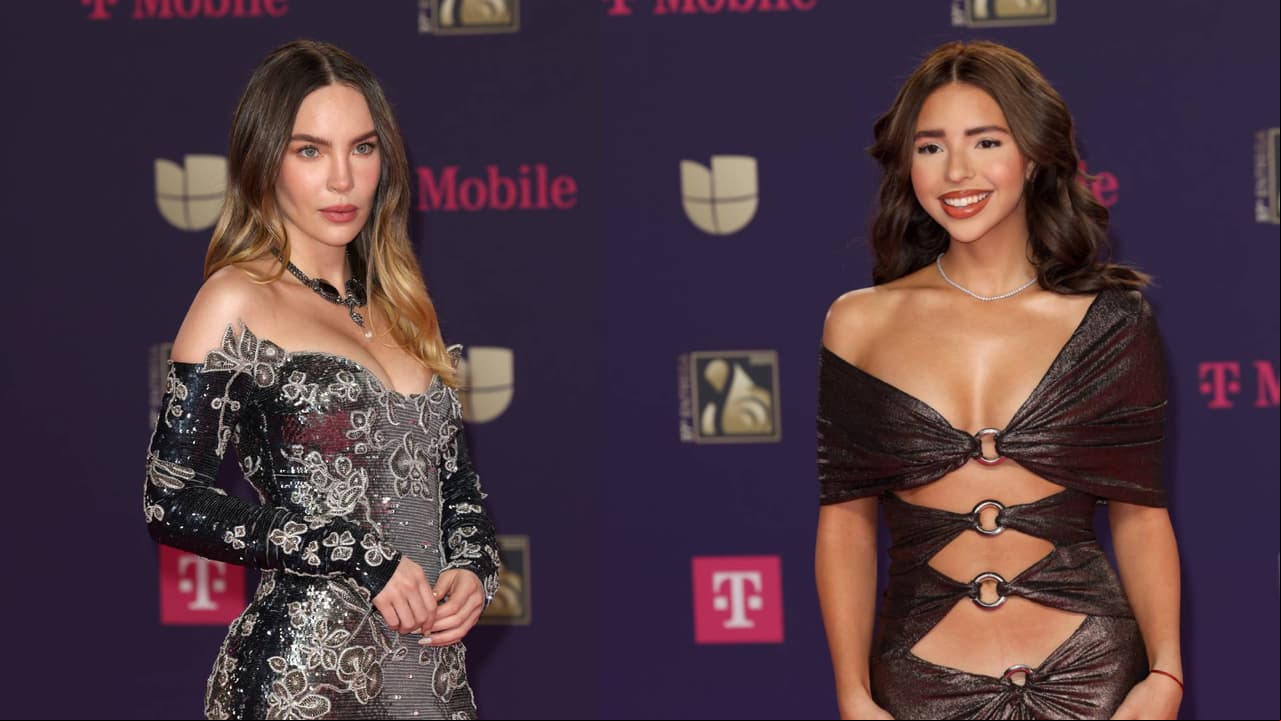 Belinda y Ángela Aguilar: Duelo de estilos en la alfombra magenta de Premio Lo Nuestro 2025