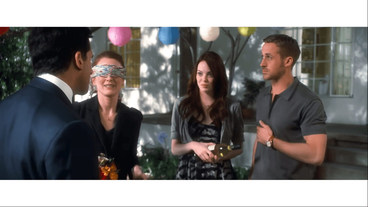 Emma Stone y Ryan Gosling en la película ‘Crazy, Stupid, Love’