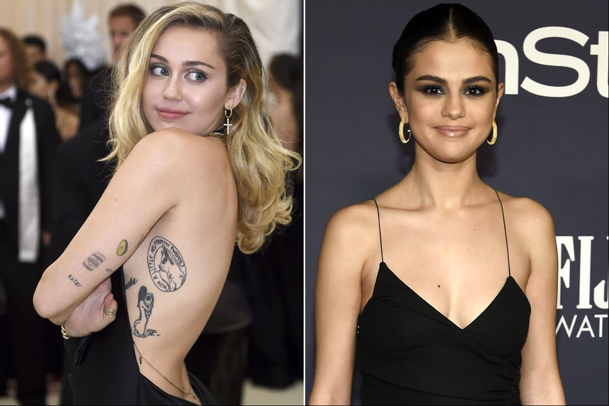 Miley Cyrus sale en defensa de Selena Gomez, a quien llamaron 'fea'